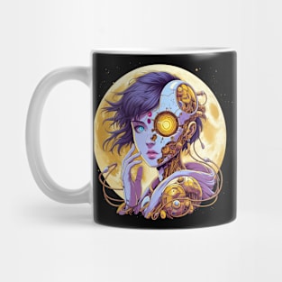 Cyberpunk girl Mug